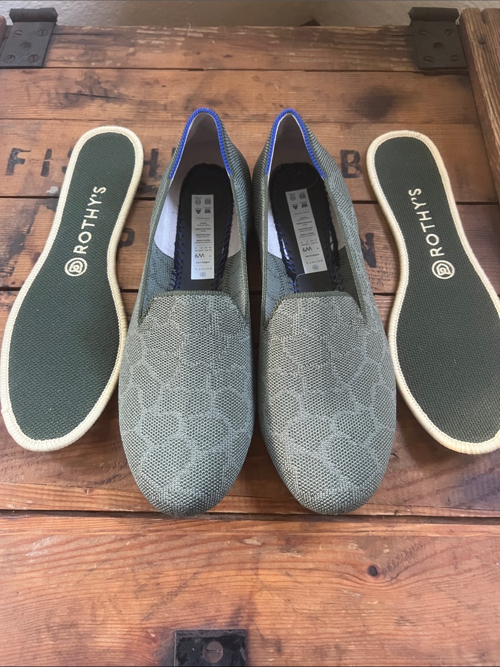 Rothys Womens The Loafer Safari Size 9 New - Picture 7 of 7